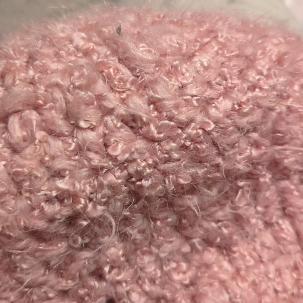 hand-knit chunky pastel‎ newsboy hat and scarf set